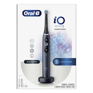 NEW Oral-B iO Series 7 Rechargeable Electric Toothbrush Brush Heads Travel Case